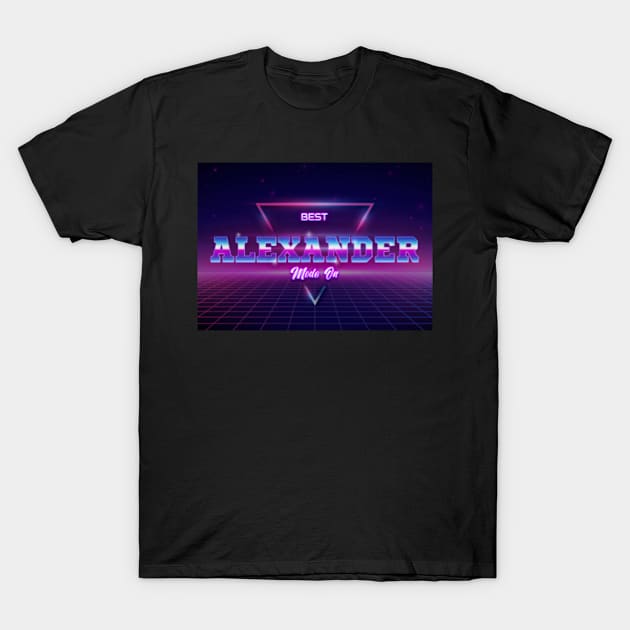 Best Alexander Name T-Shirt by My Artsam